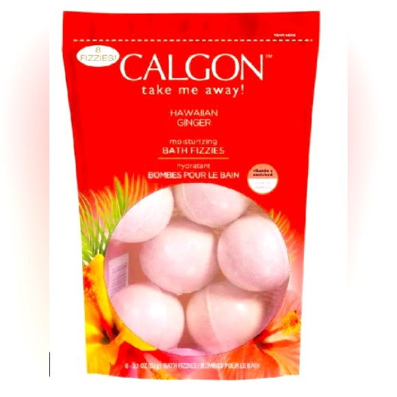 Calgon Hawaiian Ginger Bath Fizzies - Picture 1 of 3